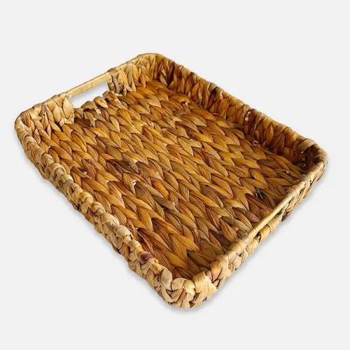 Bandeja Retangular em Fibra Natural Seagrass 40cm x 32cm – Tuut