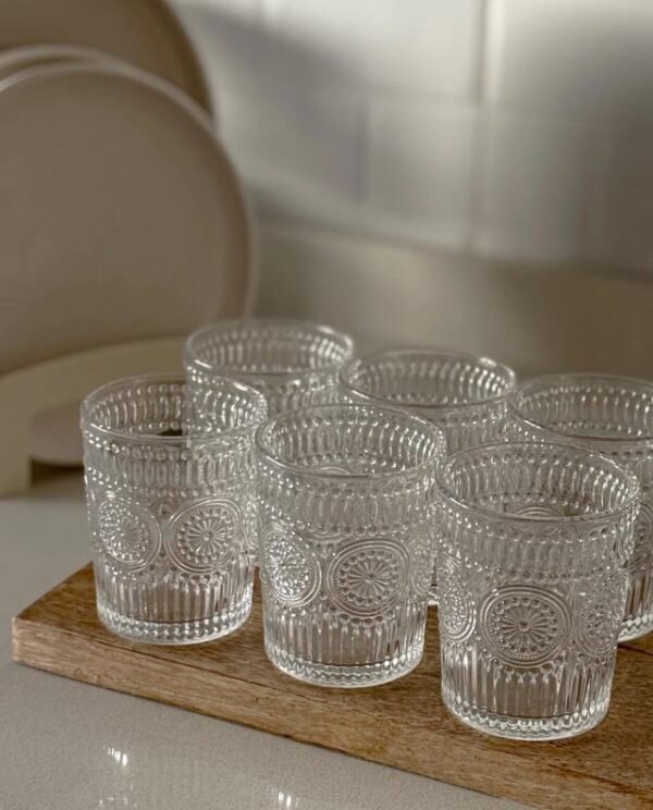 Jogo 6 Copos Lyor Mandala 260 ml