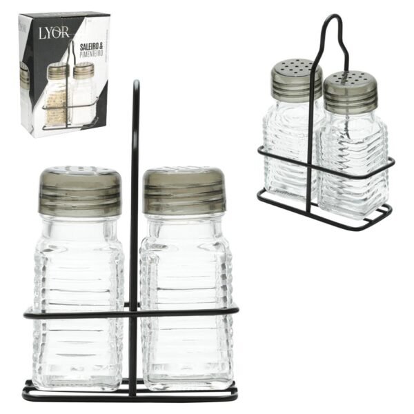 Conjunto 2 Porta Temperos Lyor 70ml